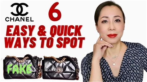 how to spot fake chanel lego clutch|how to detect a chanel bag.